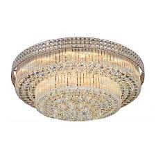 Find deals on products in light & electric on amazon. Modern Led Crystal Chandelier Round Led Flush Mounted Bedroom Dining Room