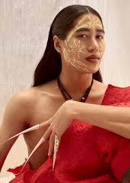 Surrealistic fashion photo artwork