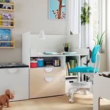 Kommode birke jugendzimmer holz massiv. Smastad Schreibtisch Weiss Birke 2 Schubladen Ikea Deutschland