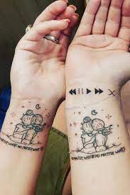 18 Unbelievable Cute And Meaningful Best Friend Tattoos Tattoos For Daughters Friend Tattoos Matching Best Friend Tattoos