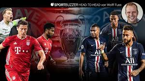 Bayern forced 18 corners and peppered the psg goal with 16 shots yet dani alves' opener for psg was the second quickest goal bayern munich have ever conceded in the. Fc Bayern Vs Psg Wolff Fuss Macht Den Head To Head Vergleich Zum Champions League Finale Sportbuzzer De