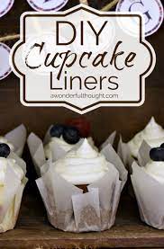 Without liners, cupcakes can stick to the pan and form in an uneven shape. Diy Cupcake Liners A Wonderful Thought