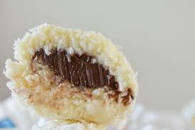 Recette De Boules Coco Au Coeur De Nutella Recette Nutella Boules Coco Alimentation