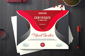 An editable certificate template for word like this has a beautiful and colorful background. 19 Most Creative Certificate Design Templates Modern Styles For 2021