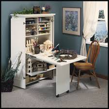 Sauder Harbor View Craft Armoire Antiqued White Finish Walmart Com Craft Armoire Furniture Craft Table