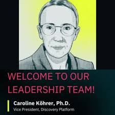 Alltrna Appoints Caroline Kӧhrer, Ph.D., Vice President, Discovery Platform