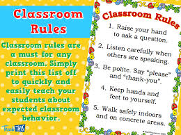 In order to have a safe classroom environment where all students feel comfortable, no put downs, swear words, or slang words with demeaning connotations will be accepted. Classroom Rules Teacher Resources And Classroom Games Teach This