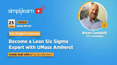 🔥Program Overview: Become a Lean Six Sigma Expert with UMass ...