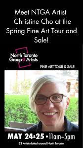 Meet Christine Cho — one of the 32 amazing artists you’ll meet at this  year’s North Toronto Group of Artists Fine Art Tour & Sale!, Christine is  an interdisciplinary artist who works with acrylic, ...