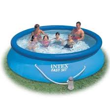 Intex Easy Set Round Pool Set 12 X 30 Easy Set Pool Set With Filter Pump Intex 12 X30 East Set Pool Set12 X30 Eas Inflatable Swimming Pool Pool Round Pool