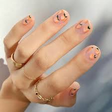 Blue swirl nails for aesthetic nail ideas. 1000 Images About Nail Design Trending On We Heart It