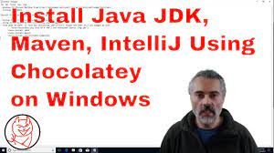 So finally i found an easy method to do this. How To Install Maven Java Jdk 9 Intellij Using Chocolatey On Windows 10 Youtube