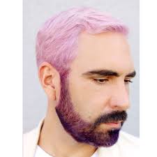 We Re Loving This Pastel Pink Aveda Hair Color With Darker Pink Beard Color By Aveda Artist Jade Minor What A F Pastel Pink Hair Beard Colour Aveda Hair Color