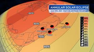 To find out when and how the annular solar eclipse of june 10 2021 will be visible from any location, just search for the location name using the search the blue line displays the maximum eclipse path. 2ls7bb6ph1rbtm