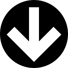 Png File Svg - Down Arrow Button Png - High-resolution PNG ...
