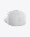 Download Snapback Cap Mockup Back Half Side View In Apparel Mockups On Yellow Images Object Mockups
