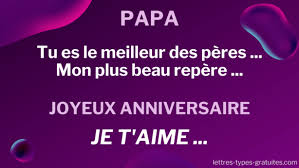 Messages Bon Anniversaire A Pere Et Belle Lettre Pour Souhaiter Un Joyeux Anniversaire A Son En 2020 Texte Anniversaire Papa Anniversaire Papa Joyeux Anniversaire Papa