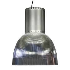 Stemming from the rugged form and raw inspiration of warehouse design, industrial style pendant light fixtures celebrate exposed construction materials that provide spaces with a popular urban appeal. Hanging Light Fixture Jumbo Lival Hid Round Ip20