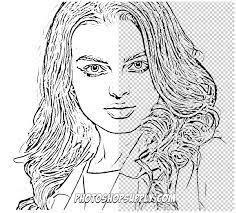 Click goart from effects on the left sidebar. Free Line Art Photoshop Tutorial Action