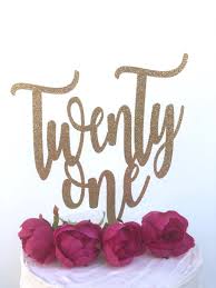 Happy Birthday Rose Gold Cake Topper Excited To Share This Item From My Etsy Shop Glitter 21st Birthday Cake Topper T 21st Birthday Cake Toppers Birthday Cake Toppers Happy Birthday Cake Topper