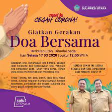 Doa Bersama Dari Sulawesi Utara Cegah Corona Di Dunia Manado Terkini