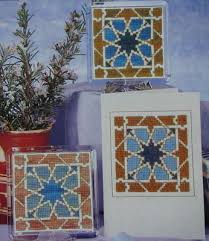 One Tile Design In Three Variations Cross Stitch Chart