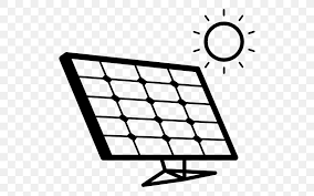 The italian opposition is not exposing the scandal: Solar Power Solar Panels Solar Energy Clip Art Png 512x512px Solar Power Area Black And White