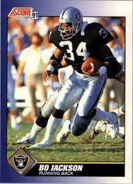 Email value@goldcardauctions.com to obtain an estimated value on your bo jackson rookie card ownership disclosure: 1991 Score 100 Bo Jackson Nm Mt
