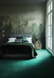 68 Ideas For Bedroom Dark Green Walls Spaces Bedroom Green Bedroom Interior Dark Green Walls