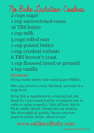 No Bake Lactation Cookies Recipe Lactation Cookies Recipe Lactation Cookies Lactation