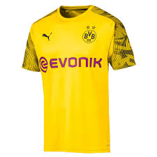 Das heimtrikot ist erneut gelb mit schwarzen blitzen. Puma Bvb Borussia Dortmund Fanartikel Trikot 2019 20 Herren Sieger Preise
