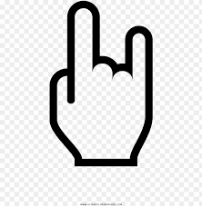 The heavy metal fun time activity book is more than a coloring book, although it has coloring pages in it featuring henry rollins, iggy pop, motörhead. Heavy Metal Coloring Page Transparent Hand Cursor Ico Png Image With Transparent Background Toppng