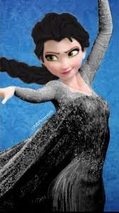 Dark Elsa For Lauren Black Frozen Characters Elsa Cosplay