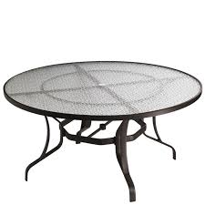 Tropitone 500061 Acrylic And Glass Tables 60 Inch Round Kd Dining Umbrella Table Discount Furniture At Hic Parks Furniture Furniture Living Room Sets Furniture