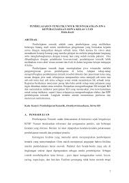 We did not find results for: Pdf Pembelajaran Tematik Untuk Meningkatkan Jiwa Kewirausahaan Siswa Kelas 1 3 Sd