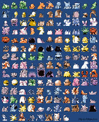 Now, lighten the color to fill in the lightest pieces in the sprite. Pokemon Red Blue Sprites Pokemon Blue Pokemon Red Pokemon Red Blue