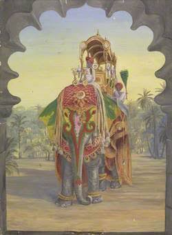 Street in Oodipore. India' | Art UK
