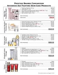 Printable Mary Kay Prestige Brand Comparison Sheet In 2019