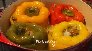 Poivrons Farcis A La Libanaise Fabicooking Poivrons Farcis Recettes De Cuisine Salade Poivron