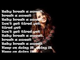 Becky G Break A Sweat Lyrics Gif De Amor