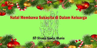 Dengan adanya perayaan natal dari berbagai macam organisasi gereja maka diperlukan sebuah kartu undangan untuk. Archives Sd Strada Santa Maria
