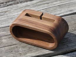 Turn Up The Volume And Show Off Your Phone In Style Our Dock Amp Turns Raw Wood Into A Carefully Designed And Han Black Walnut Wood Wood Turning Walnut Wood