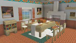 A Nice Little Dinner Room Minecraft Cute Minecraft Houses Minecraft Kitchen Ideas Easy Minecraft Houses