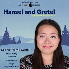 🎭 Meet the cast of Hansel and Gretel! 🎭 👫🌲🍞👣 Sophie Morris-Suzuki is  a soprano based in Williamsburg, Virginia who enjoys singing choral music,  opera and concert repertoire equally. She is really