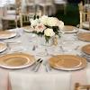 6 pack round 13 royal blue beaded acrylic charger plates wedding party dinner servers. 1