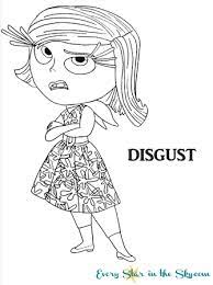 570 x 922 file type: Inside Out Disgust Coloring Page Inside Out Coloring Pages Disney Coloring Pages Coloring Pages