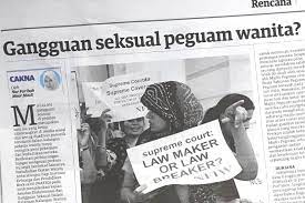 Ramai yang masih takut untuk beritahu mengenai gangguan seksual yang dihadapi di tempat kerja. Gangguan Seksual Peguam Wanita Wafiq