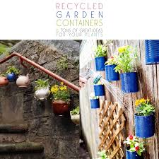 Sometimes you give it to a relative in need, sometimes you give it goodwill o… Repurposed Garden Containers And Tons Of Great Ideas For Your Plants The Cottage Market