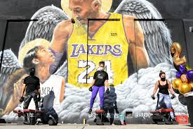 Los angeles lakers fans converged on staples center to mourn kobe bryant, who died in a helicopter crash sunday. L A Pays Tribute On Anniversary Of Kobe Bryant S Death Los Angeles Times