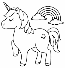 Unicornio para colorir e imprimir muito facil aprender a. 50 Desenhos De Unicornio Para Colorir Pop Lembrancinhas